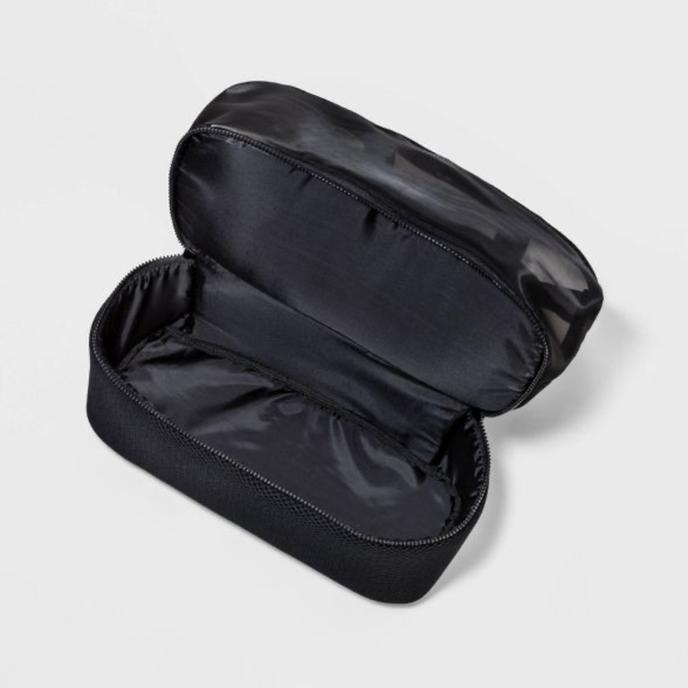 Black shady tote big bag - Picture 4 of 4
